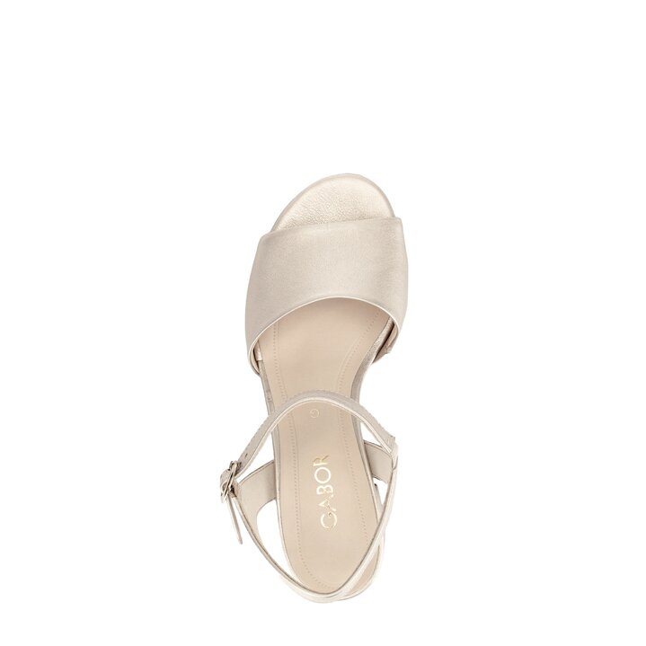 Riemchensandale gold #5