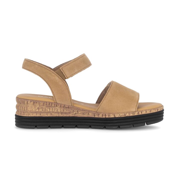 Platåsandaler brun #1