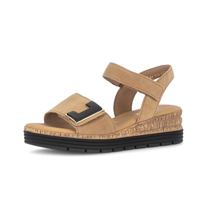 Platåsandaler brun #2