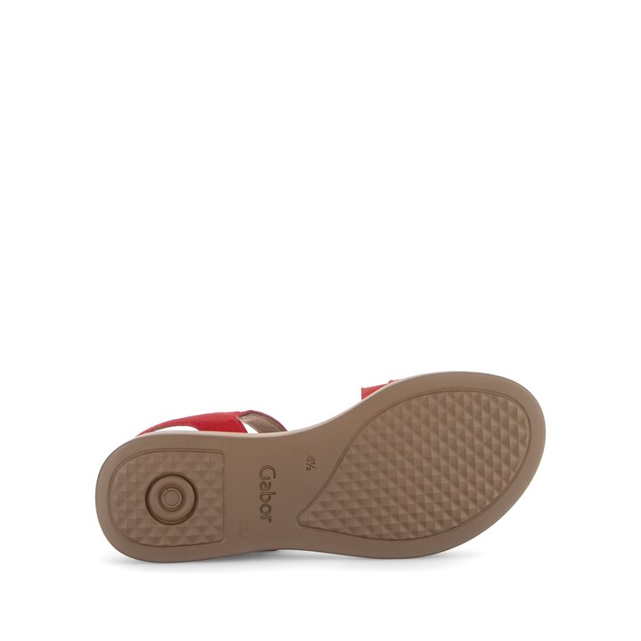 Sandalo con cinturino rosso #4