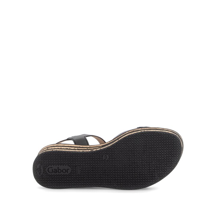 Plateau Sandale schwarz #4