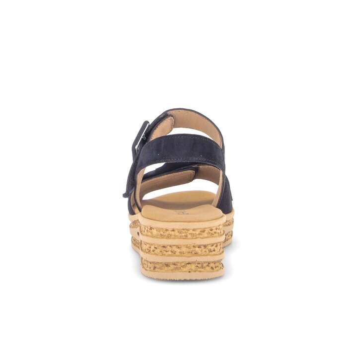 Plateau Sandale blau #3