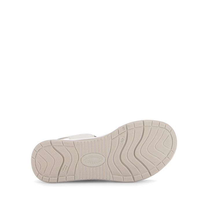 Sandalo con plateau beige #4