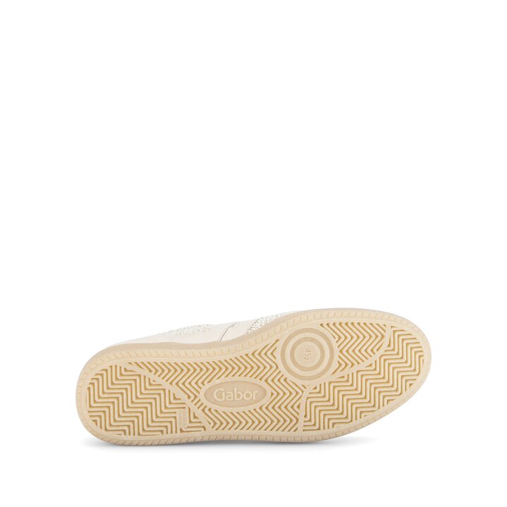Lage sneaker beige #4