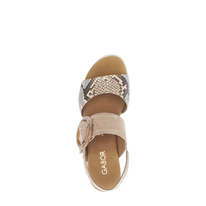 Plateau Sandale beige #5