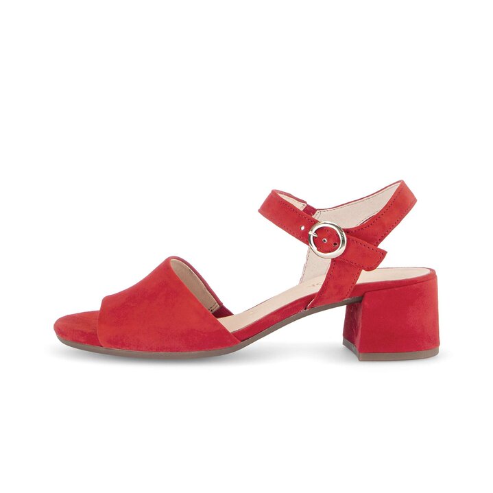 Riemchensandale rot #0