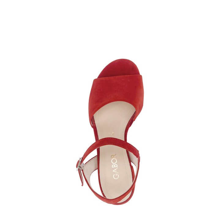 Riemchensandale rot #5