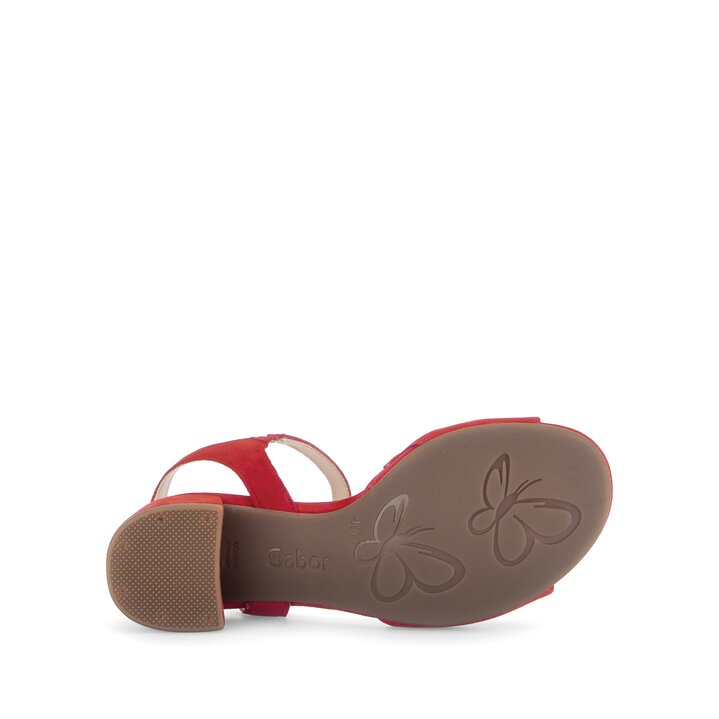 Riemchensandale rot #4