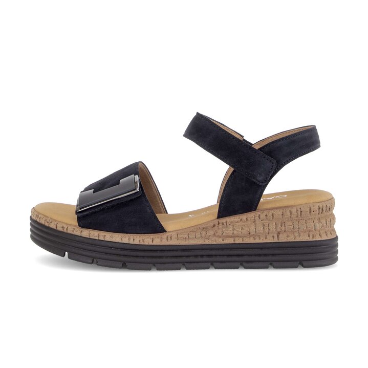 Plateau Sandale blau #0