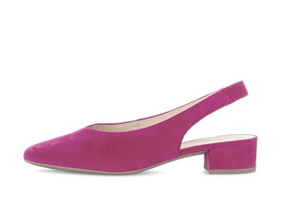 Slingback rosa fucsia