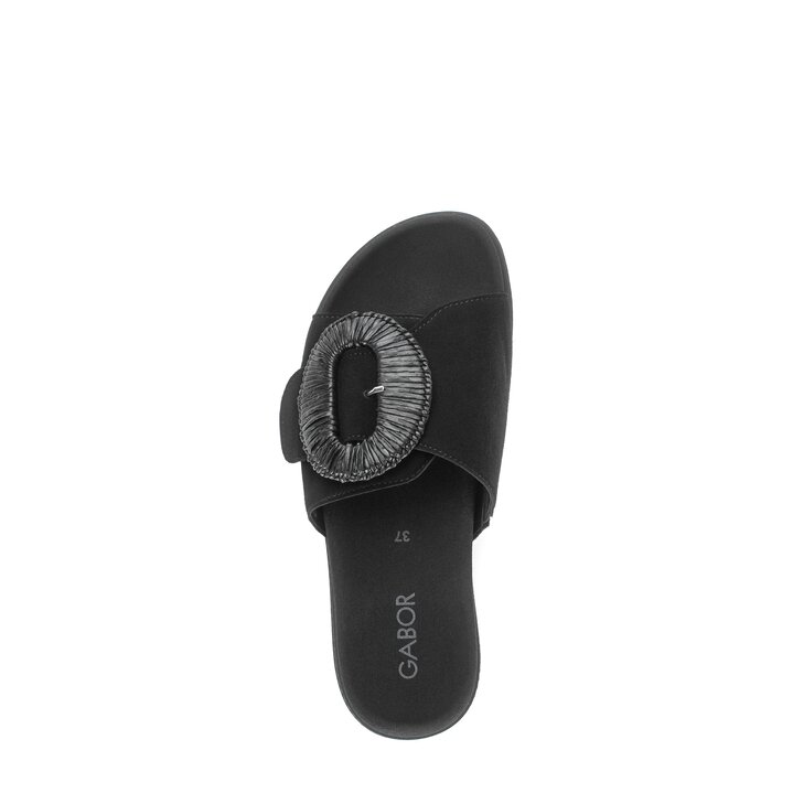 Slipper zwart #5