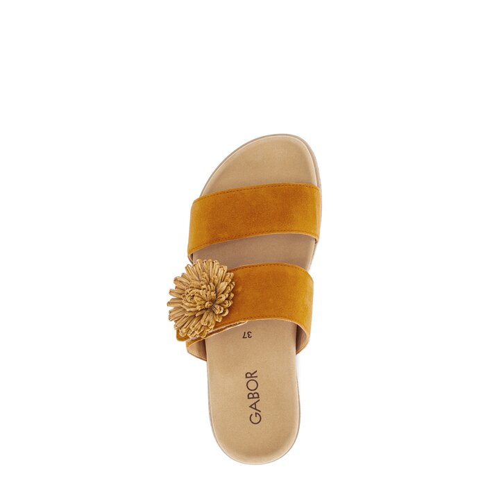 Pantolette orange #5