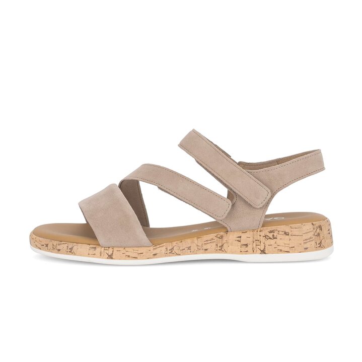 Sandalo con cinturino beige #0