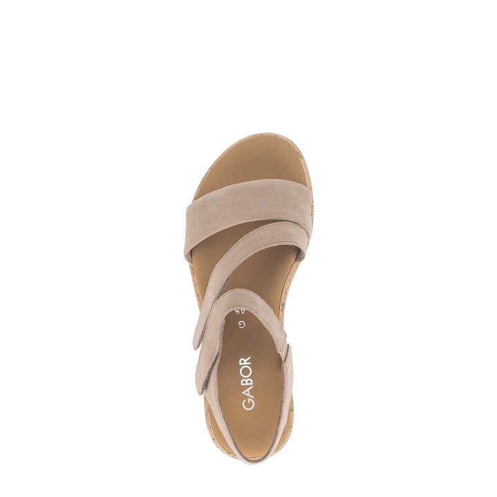 Sandalo con cinturino beige #5