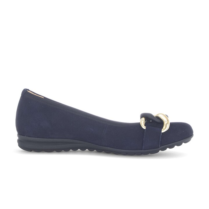 Sportieve ballerina blauw #1