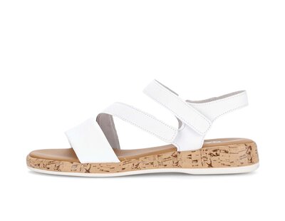 Sandale à bride blanc