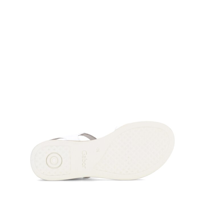Riemchensandale weiß #4