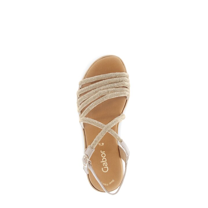 Plateau Sandale gold #5