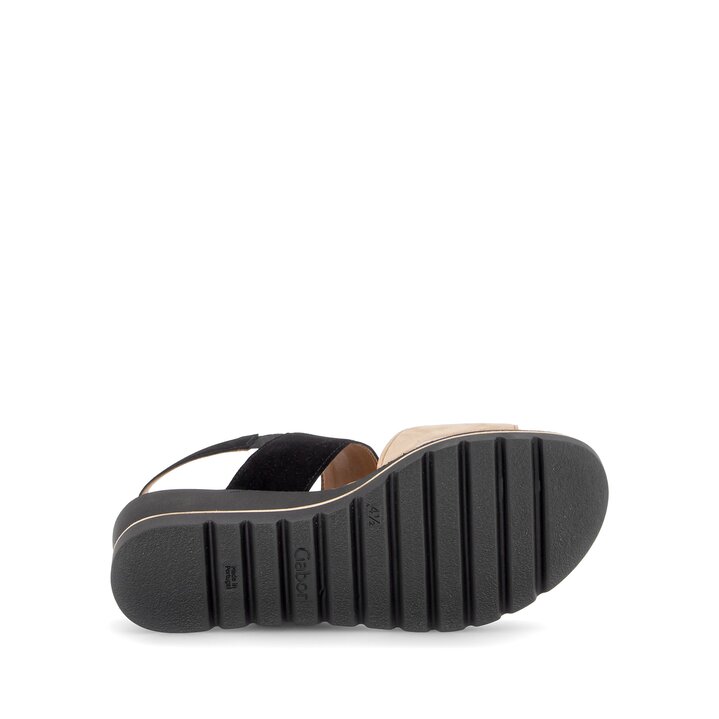 Sandale à plateforme marron #4