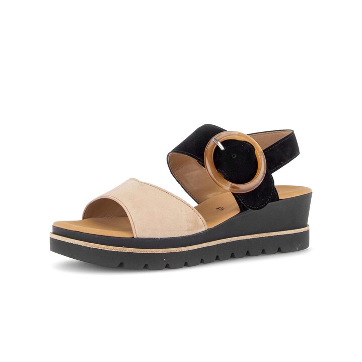 Sandale à plateforme marron #2