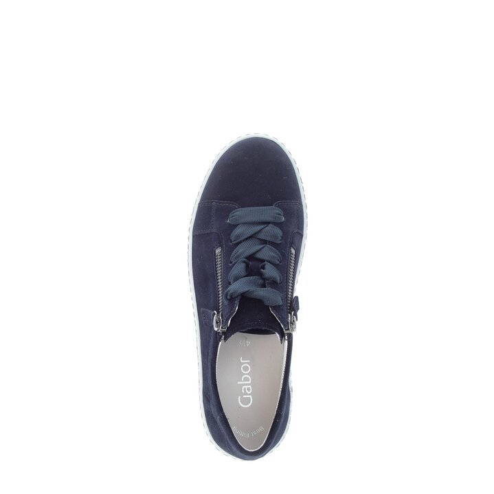 Lage sneaker blauw #5