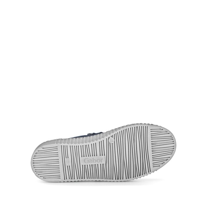 Lage sneaker blauw #4