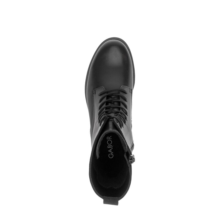 Schnürstiefelette schwarz #5