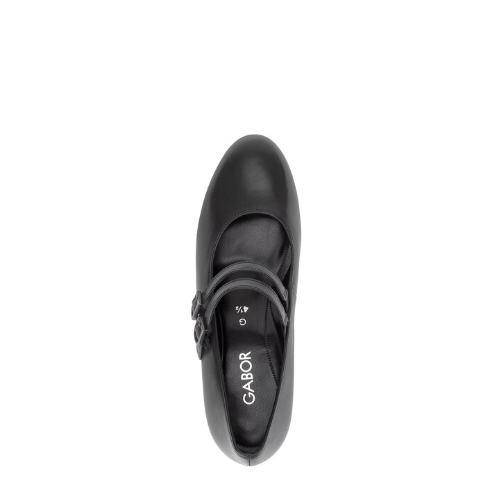 Spangenpumps schwarz #5