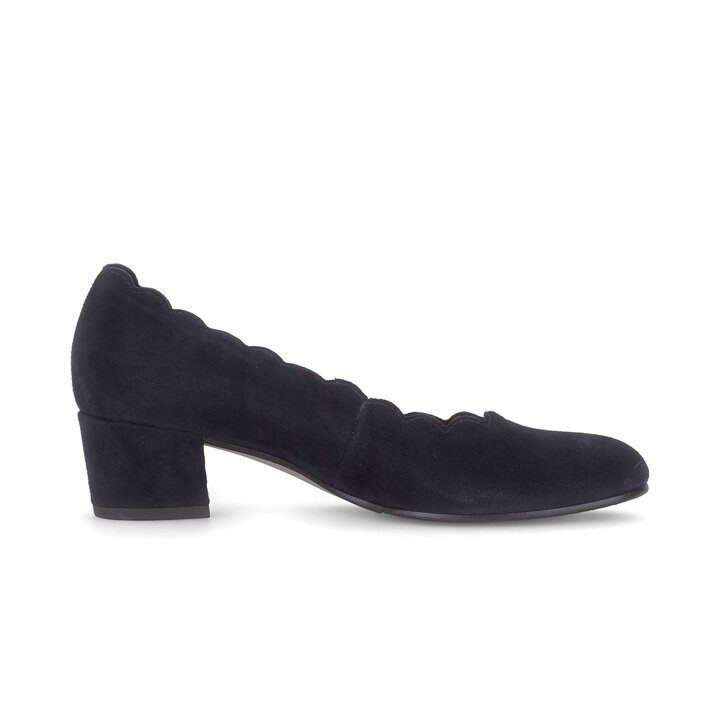 Eleganter Pump blau #1