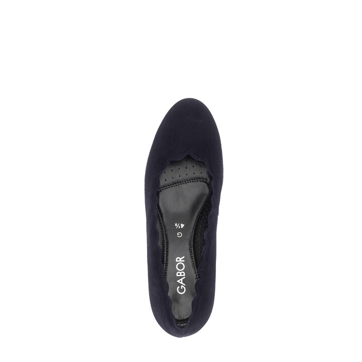 Eleganter Pump blau #5