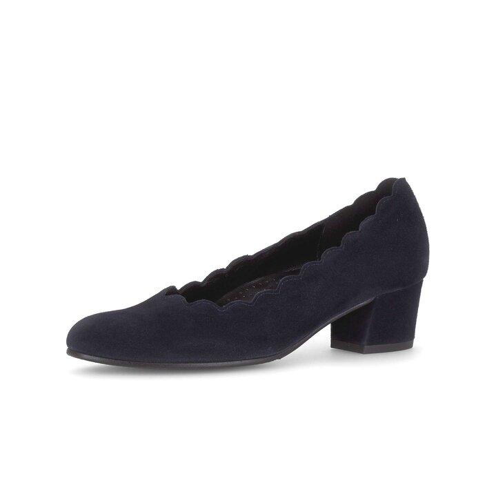 Eleganter Pump blau #2