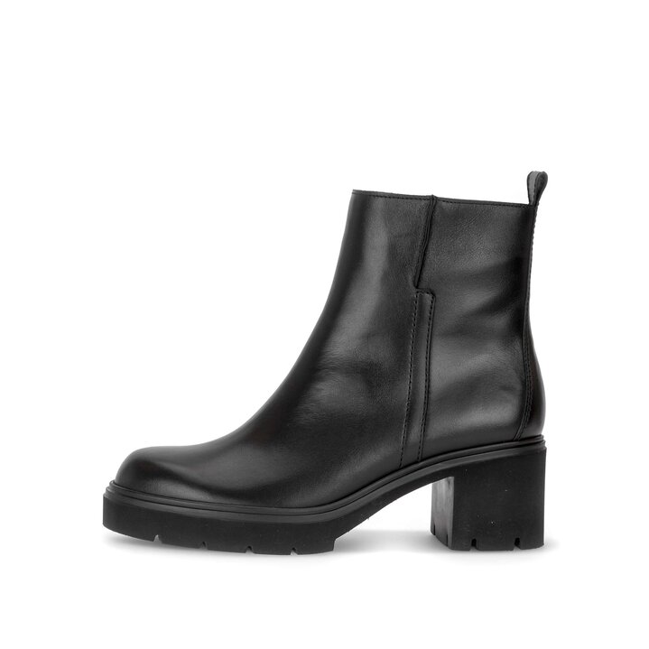 Bottine plateau noir #0