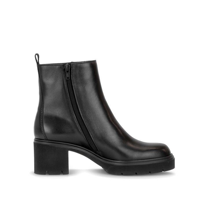 Bottine plateau noir #1