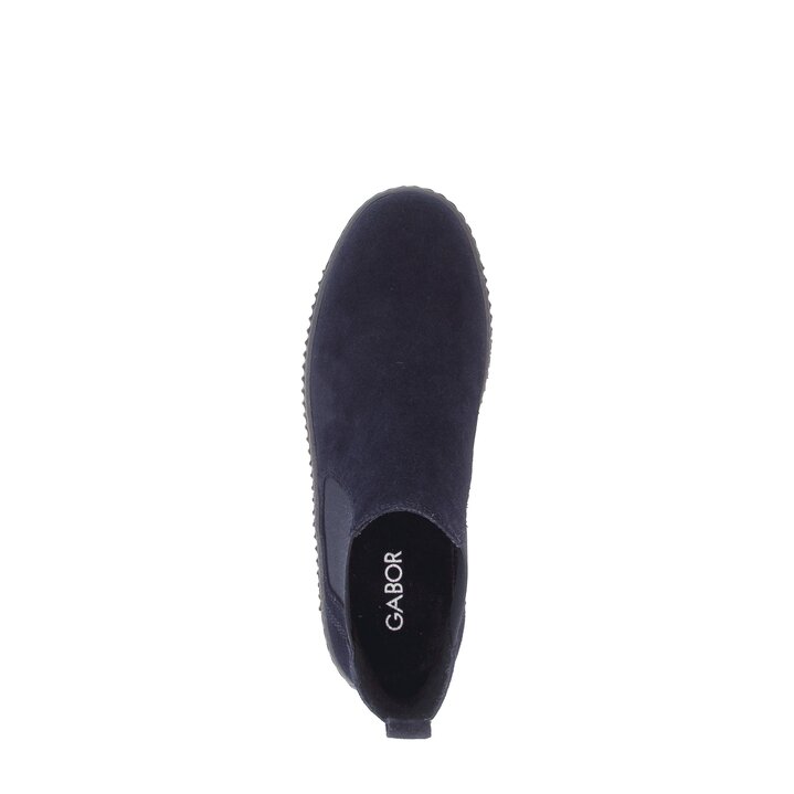 Stivaletto Chelsea blu #5