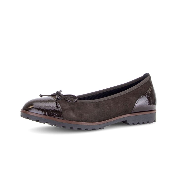 Ballerine sportive marron #2