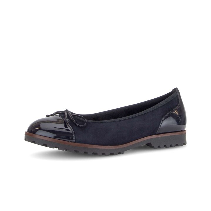 Sportliche Ballerina blau #2