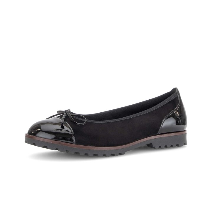 Sportliche Ballerina schwarz #2