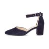 Spangenpumps blau