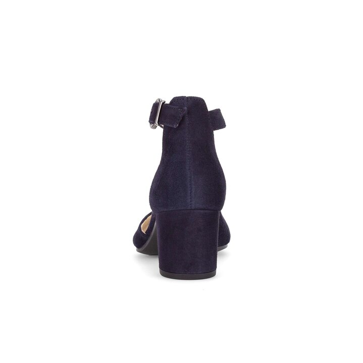 Spangenpumps blau #3