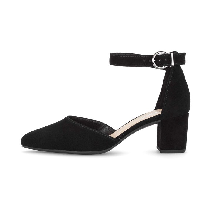 Spangenpumps schwarz #0