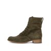 Schnürstiefelette grün