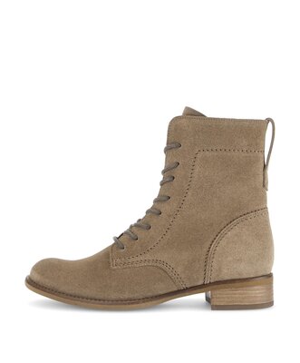 Stivaletto stringato marrone