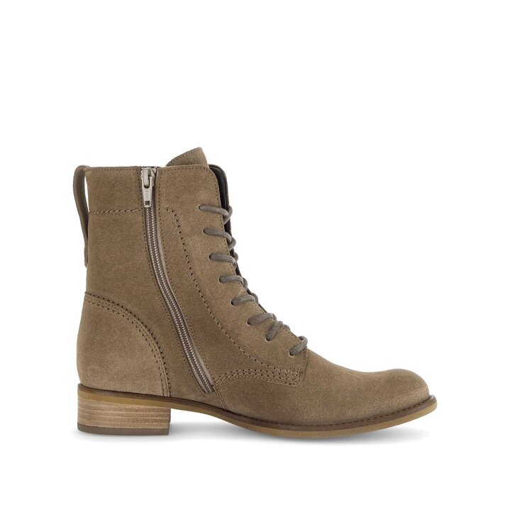 Schnürstiefelette braun #1