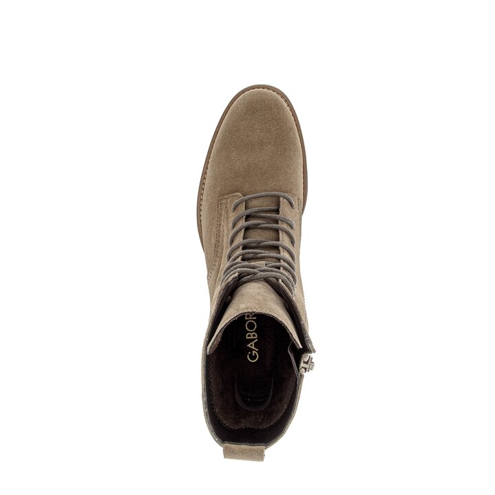 Schnürstiefelette braun #5