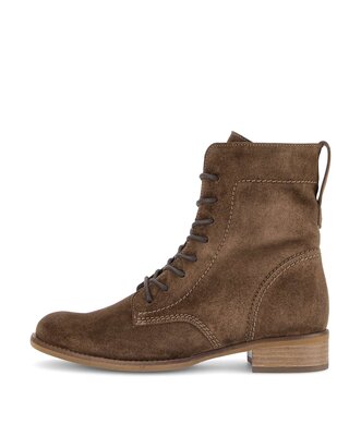 Stivaletto stringato marrone