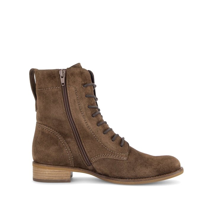 Schnürstiefelette braun #1