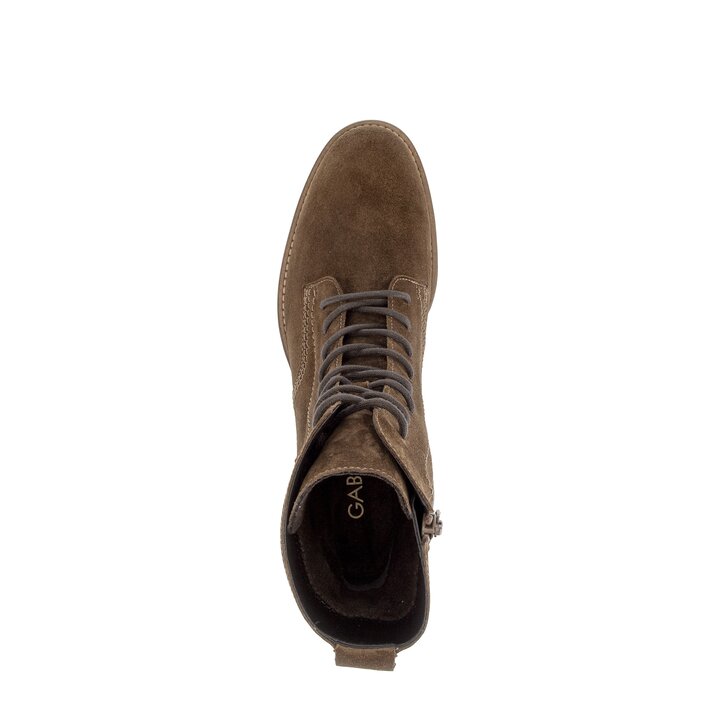 Schnürstiefelette braun #5