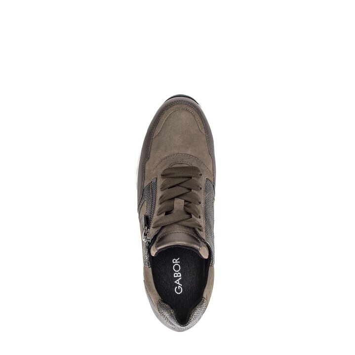 Basket basse marron #5