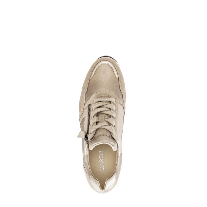 Sneakers basse beige #5