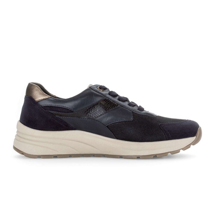 Sneakers basse blu #1
